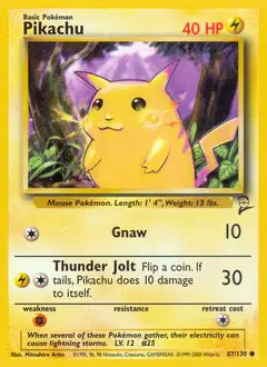 Pikachu 87 Normal
