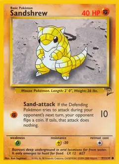 Sandshrew 91 Normal