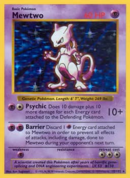 Mewtwo Holo