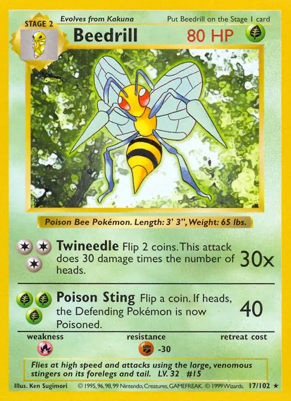 Beedrill 17 Normal
