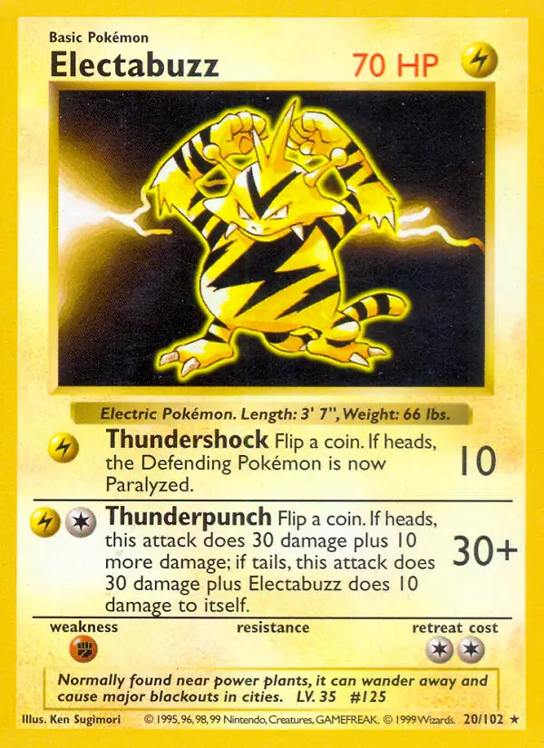 Electabuzz 20 Normal