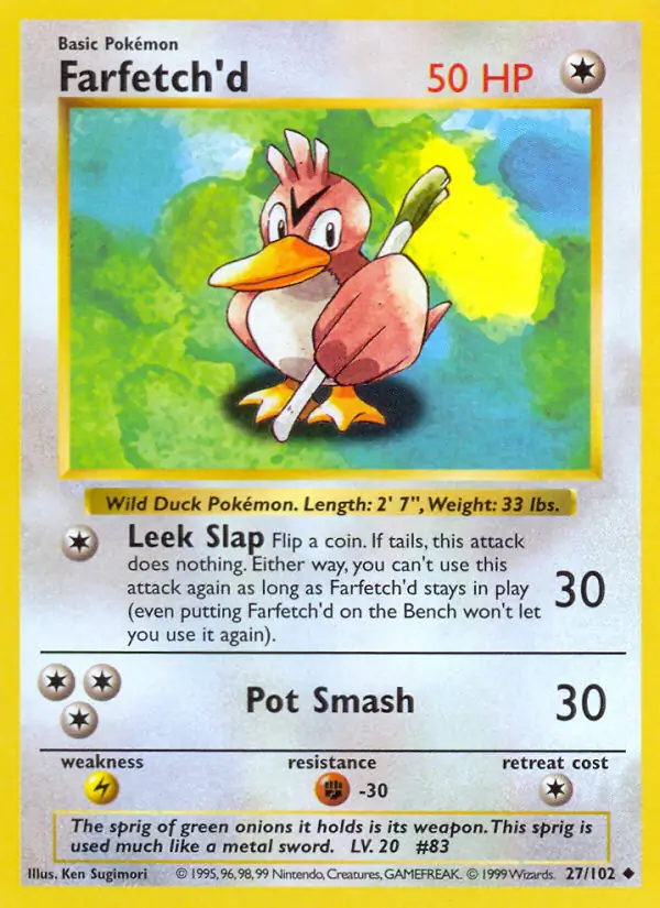Farfetch'd 27 Normal