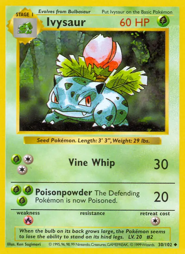 Ivysaur 30 Normal