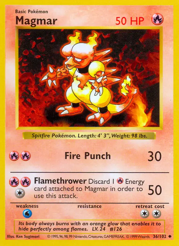 Magmar 36 Normal