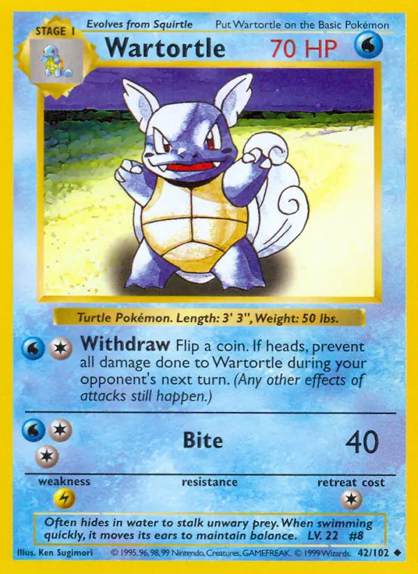 Wartortle 42