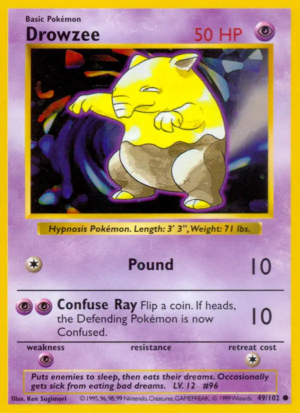 Drowzee 49 Normal