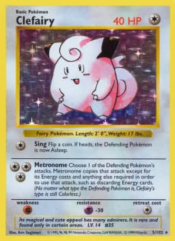 Clefairy Holo