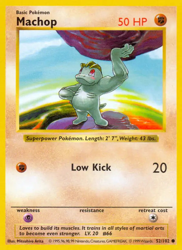 Machop 52 Normal
