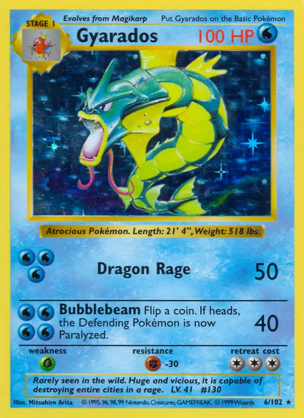 Gyarados Holo 6