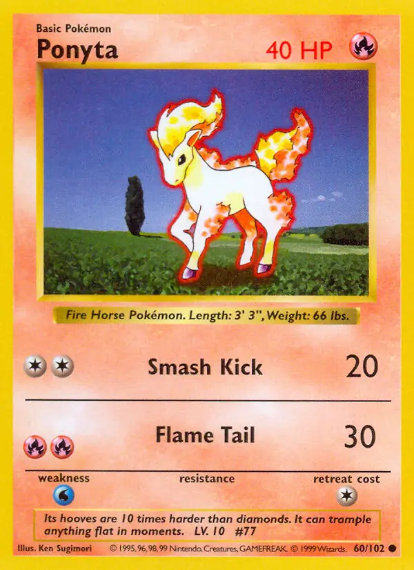 Ponyta 60 Normal