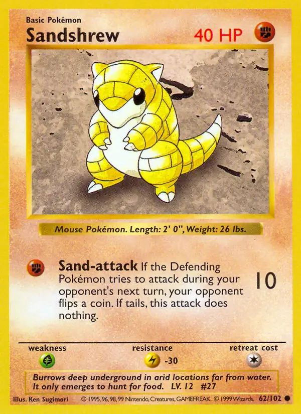 Sandshrew 62