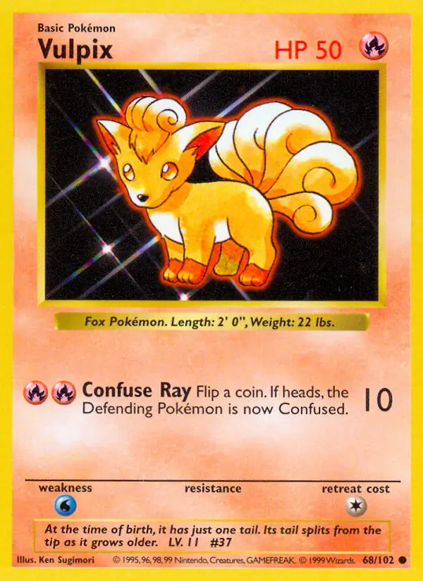 Vulpix 68 Normal