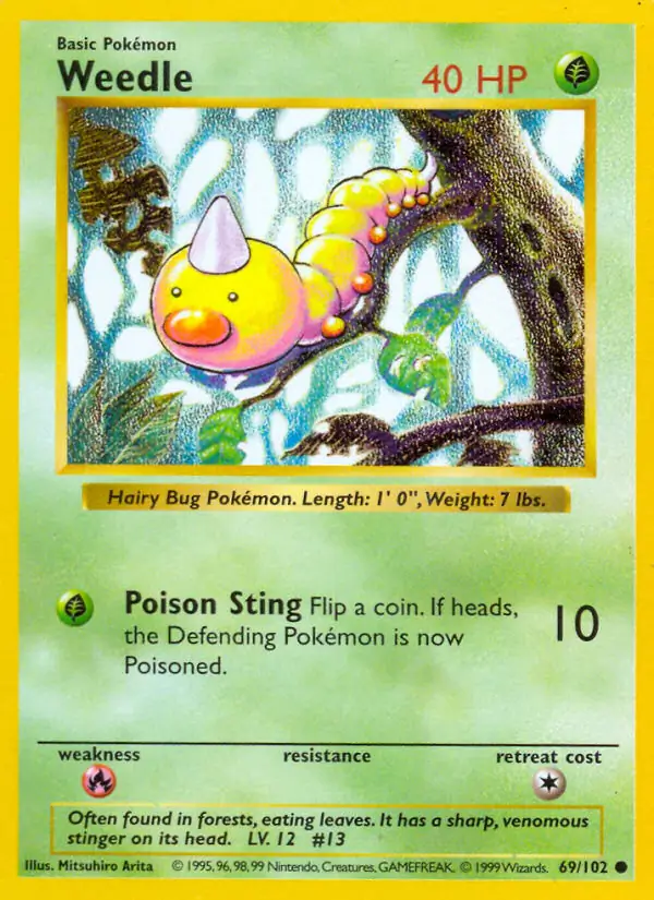 Weedle 69 Normal