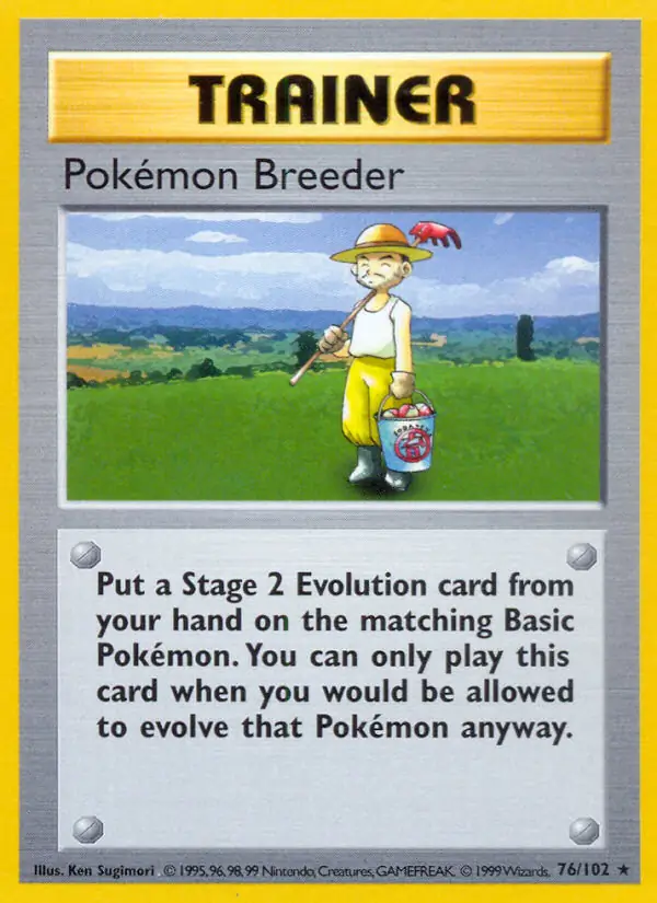 Pokemon Breeder 76 Normal