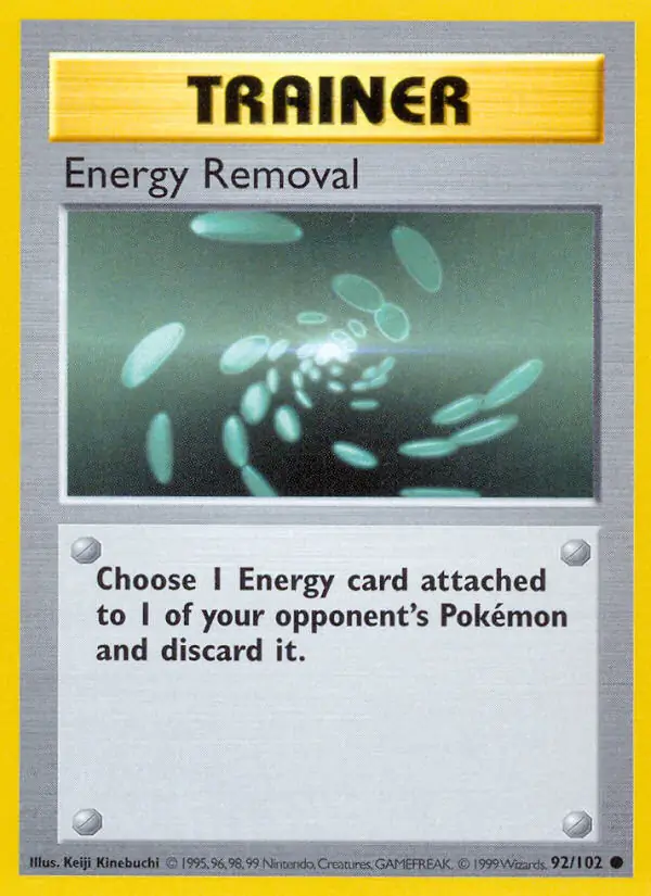 Energy Removal 92 Normal