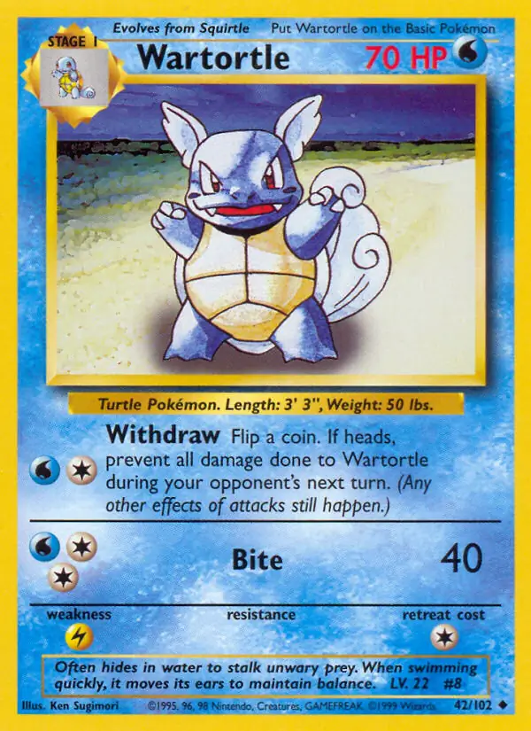 Wartortle 42