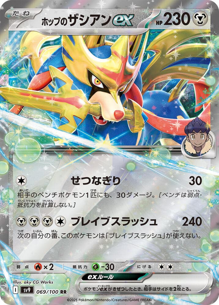 Hop's Zacian ex 069