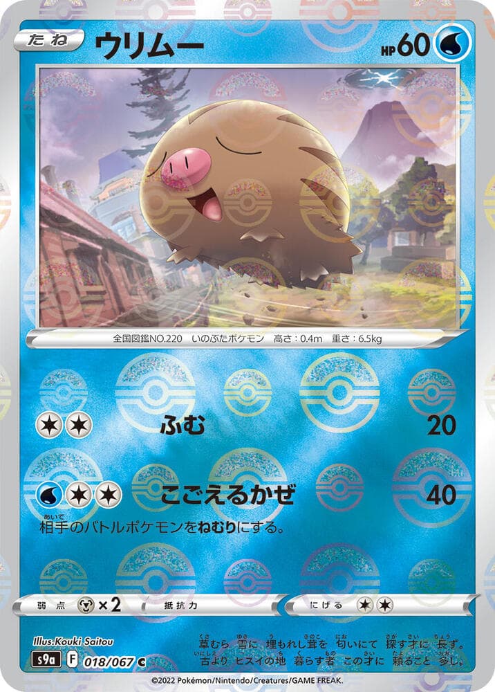 Swinub Poke Ball Pattern 18