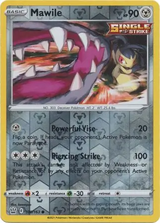 Mawile Reverse Holo 100 Normal