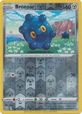 Bronzor Reverse Holo 101 Normal