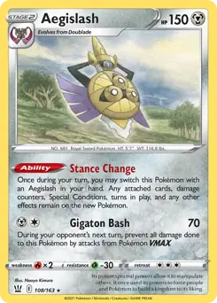 Aegislash 108 Normal