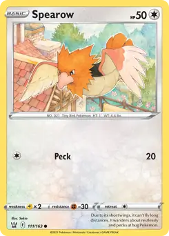 Spearow 111 Normal