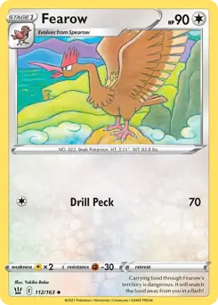 Fearow 112 Normal