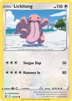 Lickitung 113 Normal