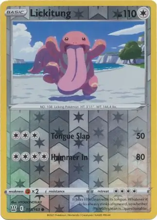 Lickitung Reverse Holo 113 Normal