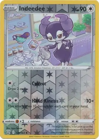 Indeedee Reverse Holo 120 Normal
