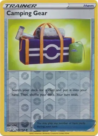 Camping Gear Reverse Holo 122 Normal