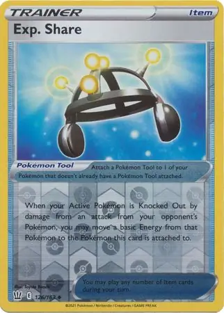 Exp. Share Reverse Holo 126 Normal