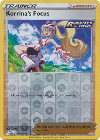 Korrina's Focus Reverse Holo 128 Normal