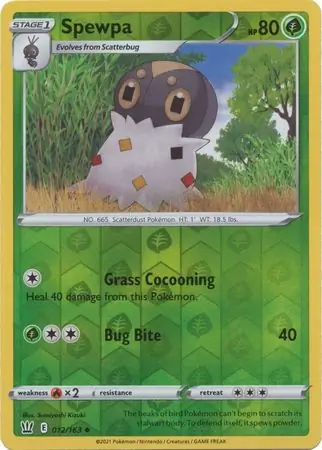 Spewpa Reverse Holo 012