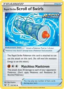 Rapid Strike Scroll of Swirls 131 Normal
