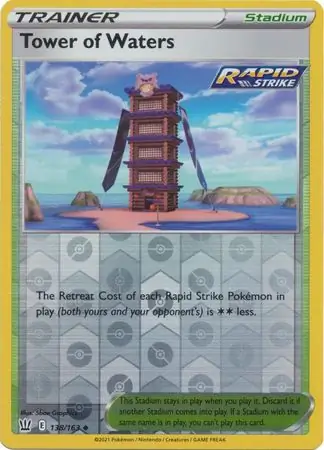 Tower of Waters Reverse Holo 138