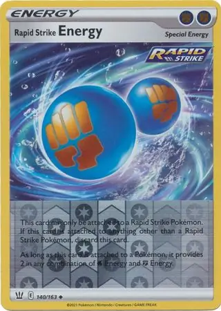 Rapid Strike Energy Reverse Holo 140 Normal