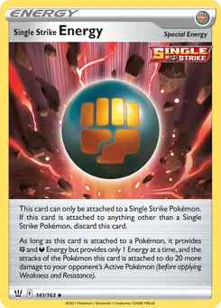Single Strike Energy 141 Normal