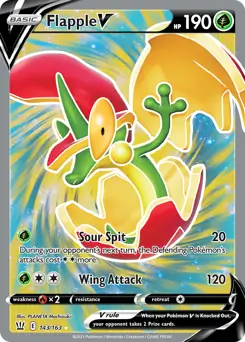 Full Art Flapple V 143 Normal
