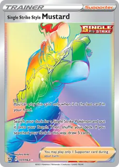Single Strike Style Mustard Secret 177 Normal
