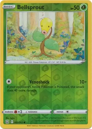 Bellsprout Reverse Holo 001 Normal