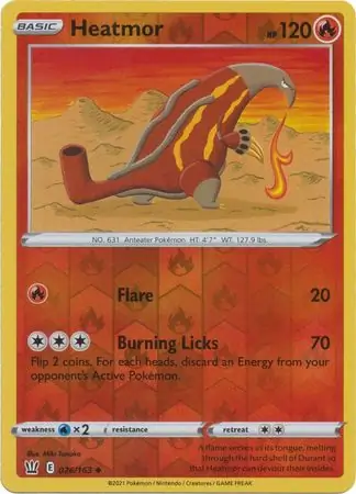 Heatmor Reverse Holo 026 Normal