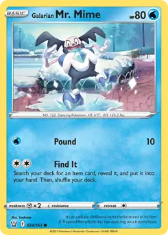 Galarian Mr. Mime 034