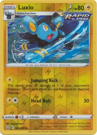 Luxio Reverse Holo 047 Normal