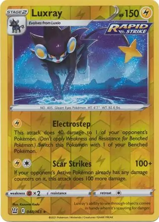 Luxray Reverse Holo 048 Normal