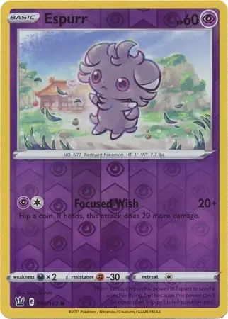 Espurr Reverse Holo 060