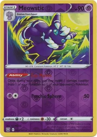 Meowstic Reverse Holo 061