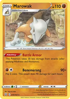 Marowak 070 Normal