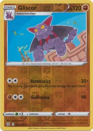 Gliscor Reverse Holo 072 Normal
