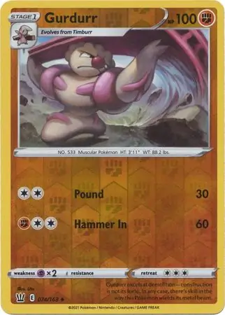 Gurdurr Reverse Holo 074 Normal